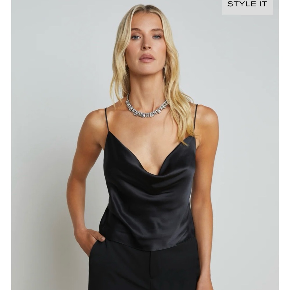 L'AGENCE Black Women's Top